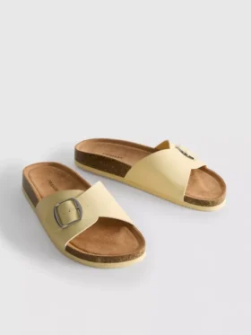 Mulesandaler med spænde