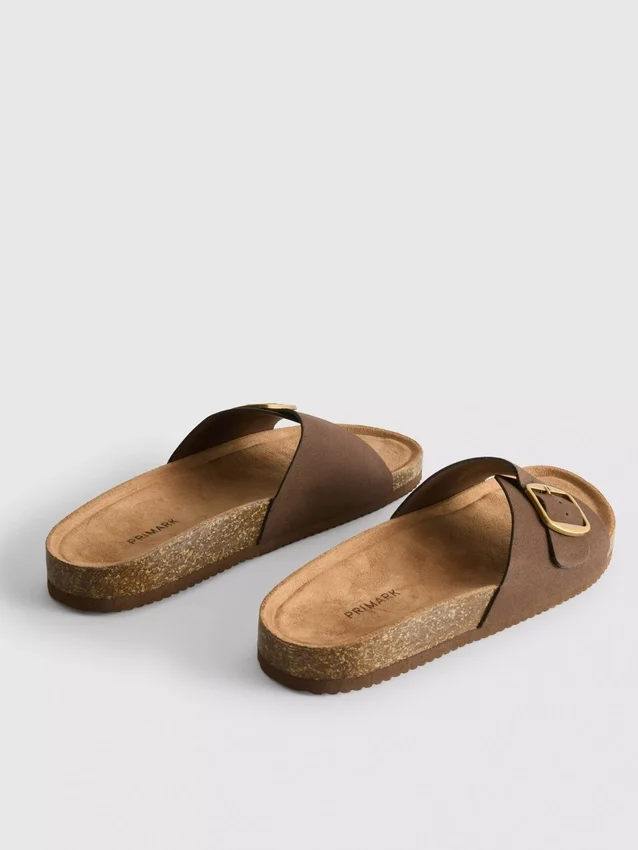 Mulesandaler med spænde