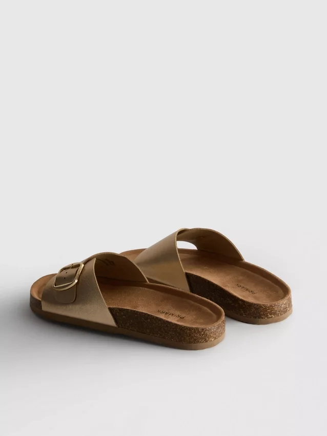Mulesandaler med spænde