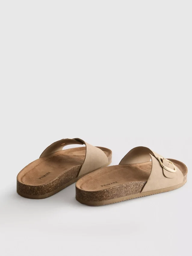 Mulesandaler med spænde