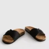 Mulesandaler med spænde