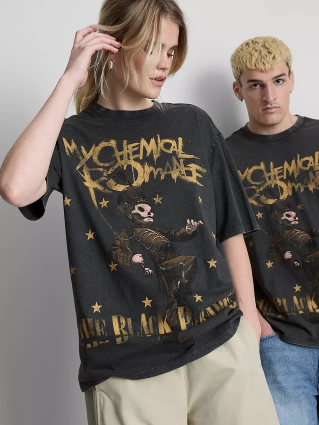 My Chemical Romance-skjorte med grafisk print