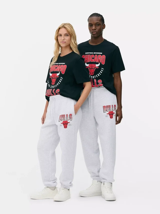 NBA Chicago Bulls joggingbukser med snøre