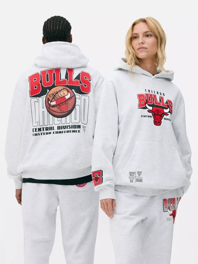 NBA Chicago Bulls-logo-hoodie
