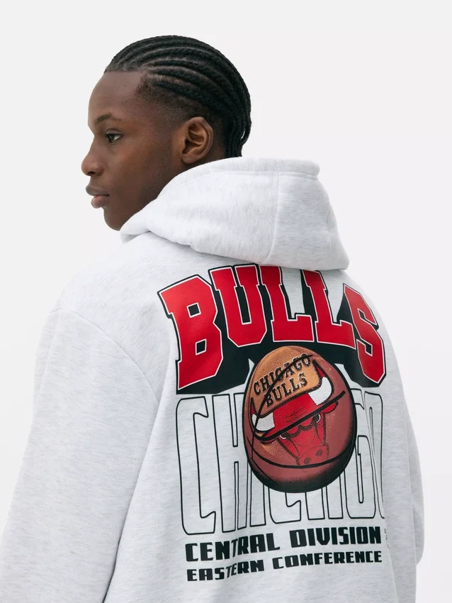 NBA Chicago Bulls-logo-hoodie