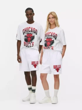 NBA Chicago Bulls shorts med snøre
