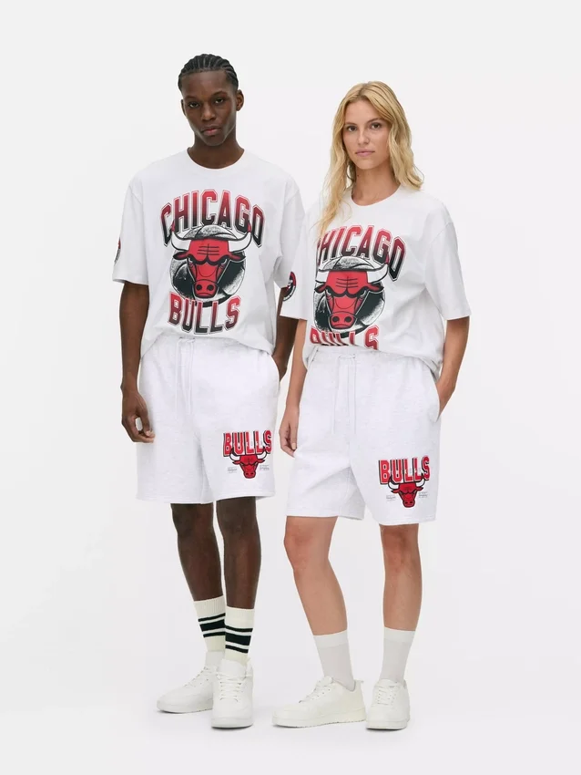 NBA Chicago Bulls shorts med snøre