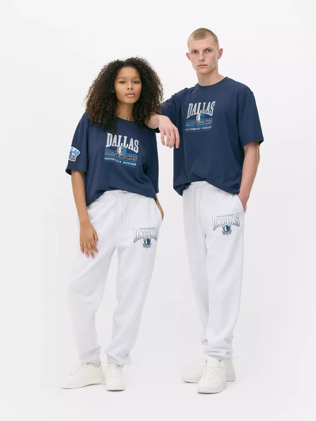 NBA Dallas Mavericks joggingbukser med snøre