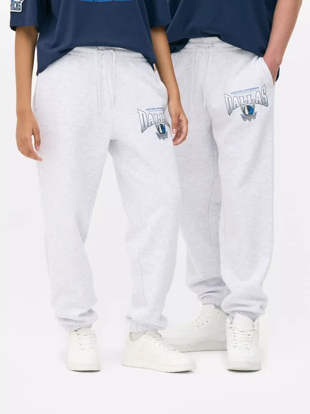 NBA Dallas Mavericks joggingbukser med snøre
