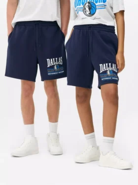 NBA Dallas Mavericks shorts med snøre