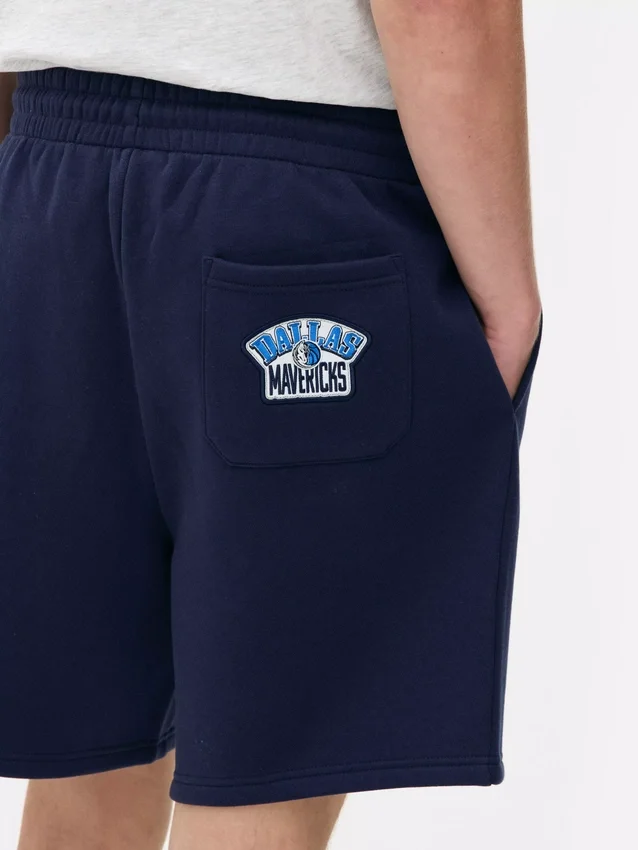 NBA Dallas Mavericks shorts med snøre