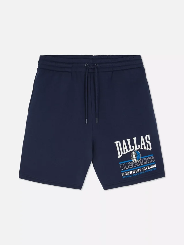 NBA Dallas Mavericks shorts med snøre