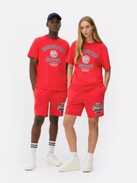 NBA Houston Rockets-logo-T-shirt