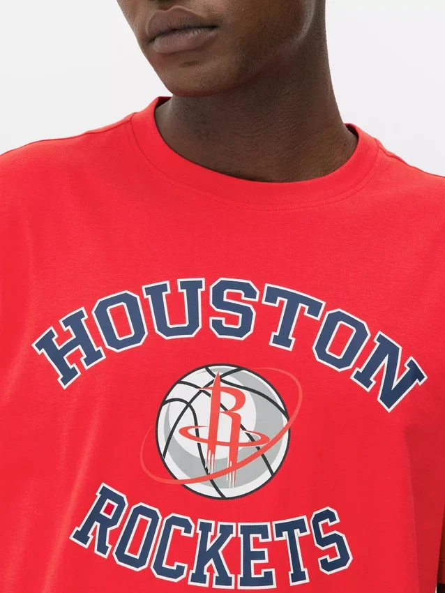 NBA Houston Rockets-logo-T-shirt