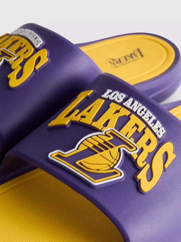 NBA Los Angeles Lakers pool-sandaler