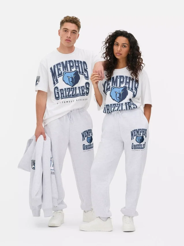 NBA Memphis Grizzlies joggingbukser med snøre