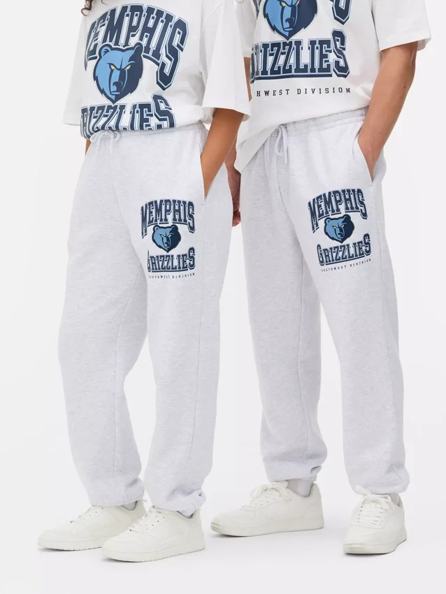 NBA Memphis Grizzlies joggingbukser med snøre