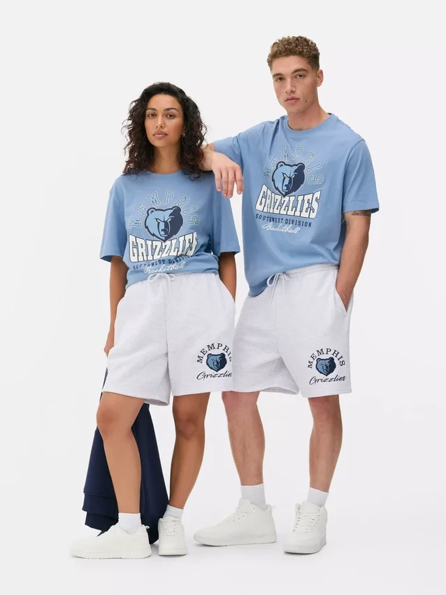 NBA Memphis Grizzlies shorts med snøre