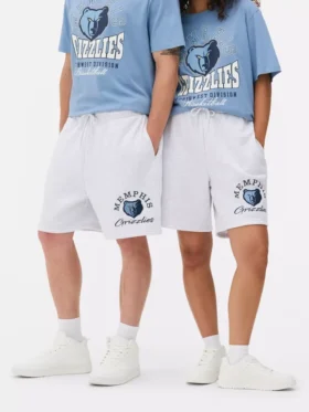 NBA Memphis Grizzlies shorts med snøre