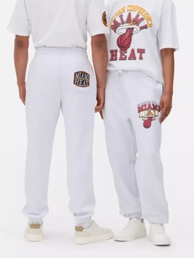 NBA Miami Heat joggingbukser med snøre
