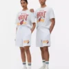 NBA Miami Heat shorts med snøre i taljen
