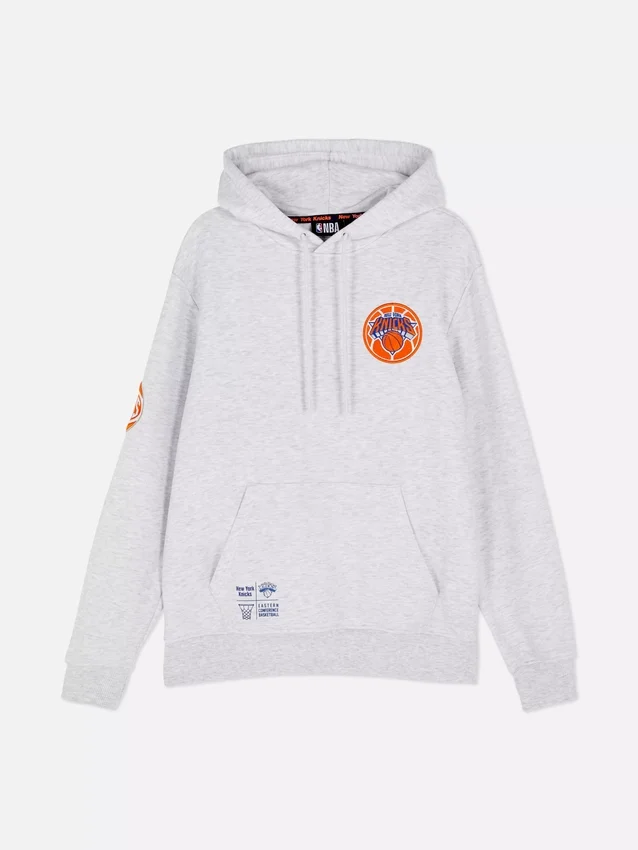 NBA New York Knicks hættetrøje med snøre