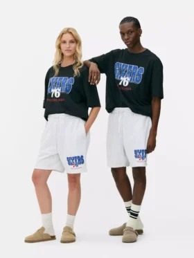 NBA Philadelphia 76ers shorts med snøre