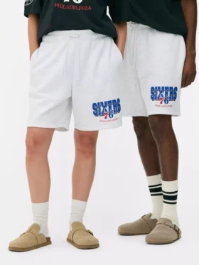 NBA Philadelphia 76ers shorts med snøre