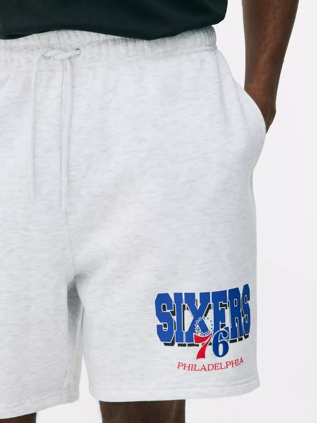NBA Philadelphia 76ers shorts med snøre