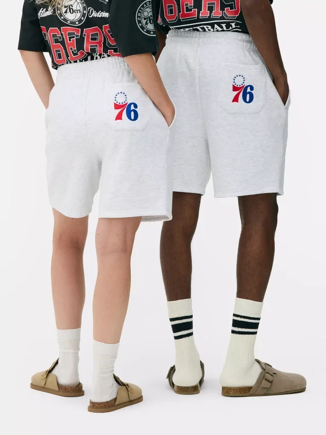 NBA Philadelphia 76ers shorts med snøre