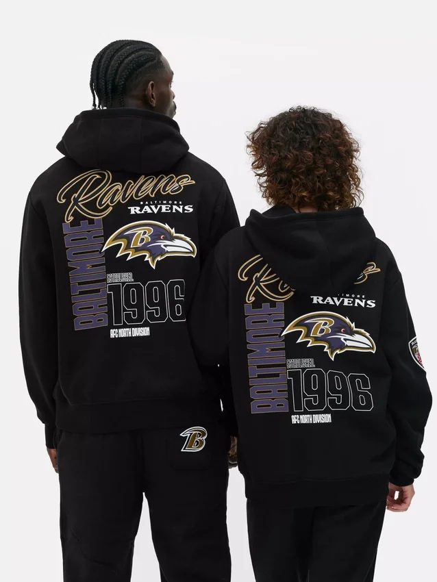 NFL Baltimore Ravens-hoodie med print