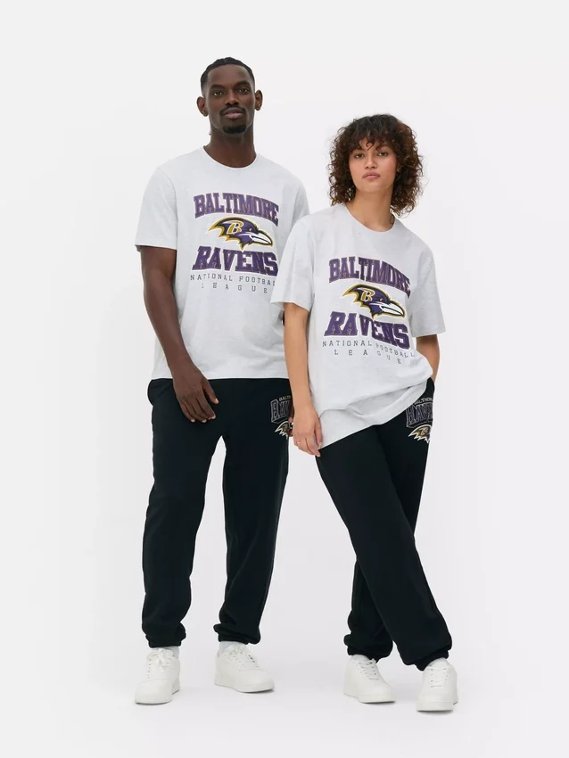 NFL Baltimore Ravens-logo-T-skjorte
