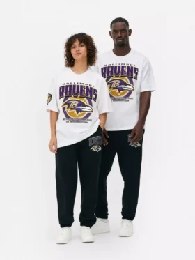 NFL Baltimore Ravens-logo-T-skjorte