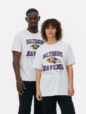 NFL Baltimore Ravens-logo-T-skjorte