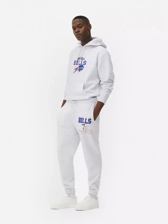 NFL Buffalo Bills joggingbukser med opsmøgede ben