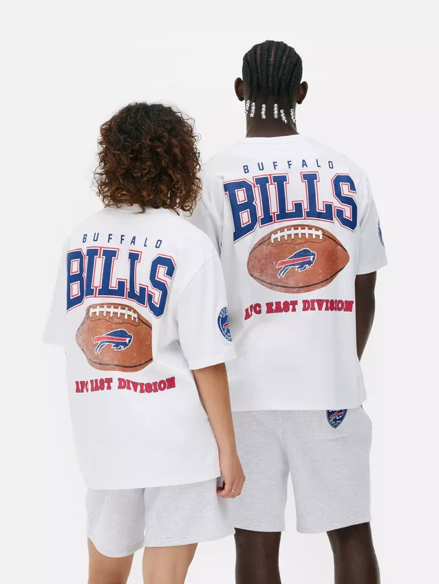 NFL Buffalo Bills-skjorte med tryk