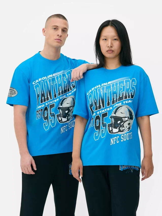 NFL Carolina Panthers-skjorte med grafisk motiv