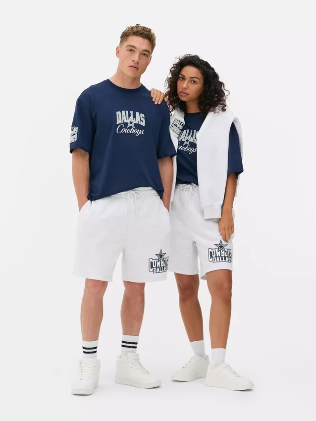 NFL Dallas Cowboys shorts med snøre