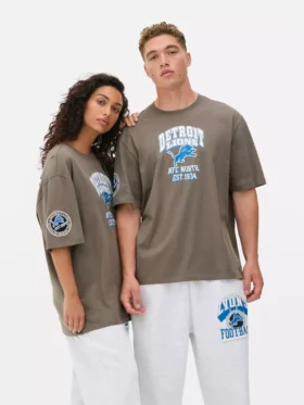 NFL Detroit Lions-logo-T-shirt