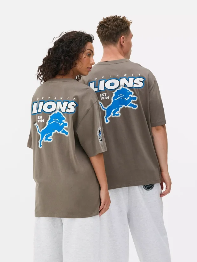 NFL Detroit Lions-logo-T-shirt