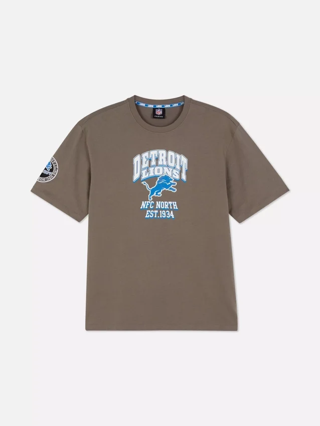 NFL Detroit Lions-logo-T-shirt