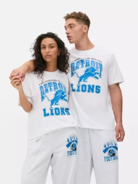 NFL Detroit Lions T-shirt med tryk