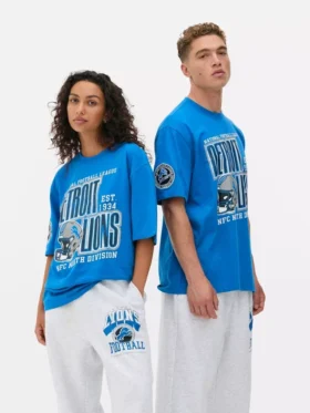 NFL Detroit Lions T-shirt med tryk