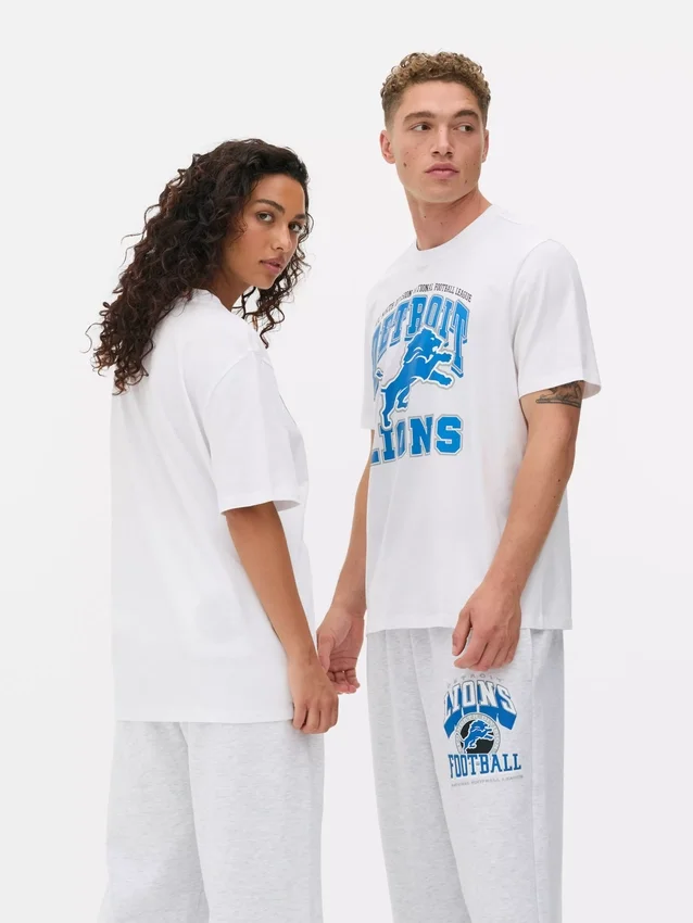 NFL Detroit Lions T-shirt med tryk