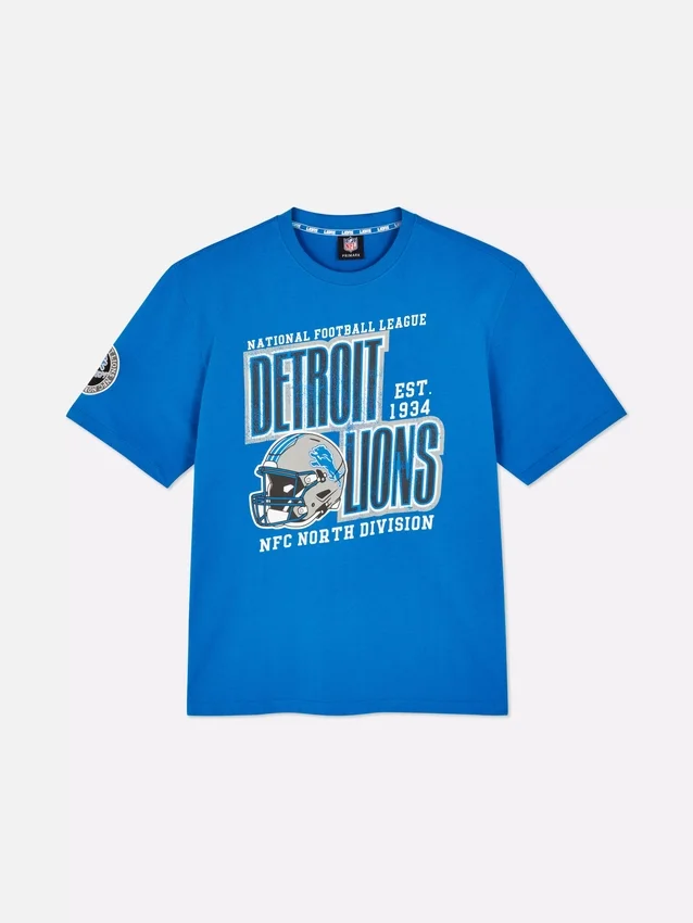 NFL Detroit Lions T-shirt med tryk