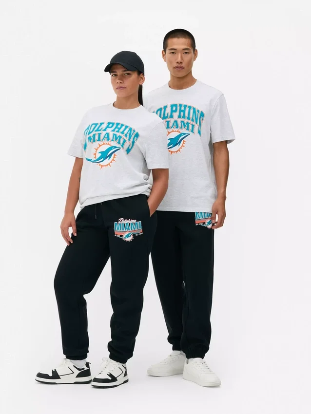 NFL Miami Dolphins-logo-T-shirt