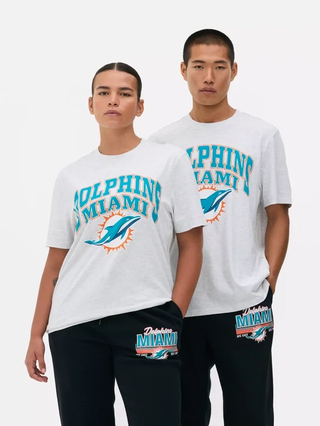 NFL Miami Dolphins-logo-T-shirt