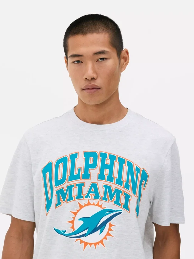 NFL Miami Dolphins-logo-T-shirt