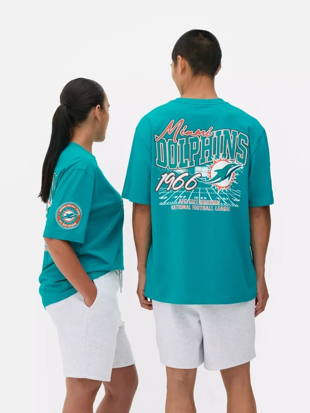 NFL Miami Dolphins-logo-T-shirt