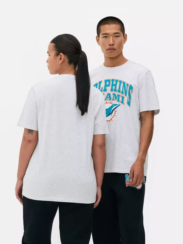 NFL Miami Dolphins-logo-T-shirt